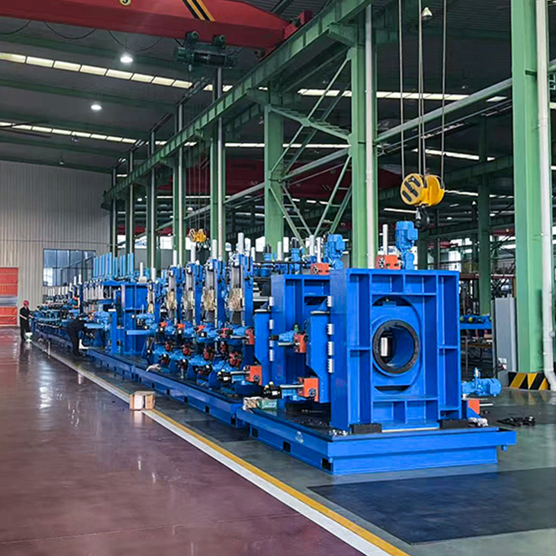 Linia do walcowania rur kwadratowych i prostokątnych ERW 200x200